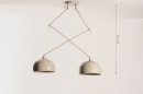 Hanglamp 31179: landelijk, modern, retro, metaal #10