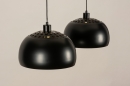 Hanglamp 31200: modern, retro, metaal, zwart #4