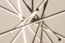 Foto 31201-6: Große LED Design Deckenleuchte in Schwarz