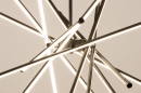 Foto 31201-6: Grote led design plafondlamp in het zwart