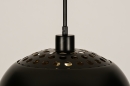 Hanglamp 31205: modern, retro, metaal, zwart #6