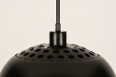Hanglamp 31205: modern, retro, metaal, zwart #7