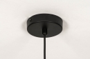Hanglamp 31205: modern, retro, metaal, zwart #8