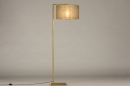 Vloerlamp 31208: modern, eigentijds klassiek, messing, geschuurd #2