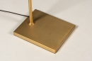 Vloerlamp 31208: modern, eigentijds klassiek, messing, geschuurd #6