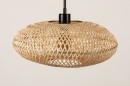 Hanglamp 31216: landelijk, modern, metaal, riet #5