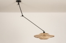Hanglamp 31224: landelijk, modern, metaal, riet #5
