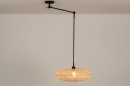 Hanglamp 31226: landelijk, modern, metaal, riet #2