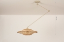 Hanglamp 31229: landelijk, modern, metaal, riet #7