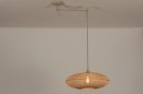 Hanglamp 31231: landelijk, modern, metaal, riet #3