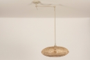 Hanglamp 31231: landelijk, modern, metaal, riet #4