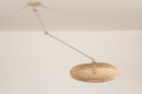 Hanglamp 31231: landelijk, modern, metaal, riet #5