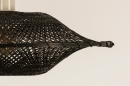 Hanglamp 31240: landelijk, modern, metaal, riet #11
