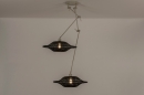 Hanglamp 31240: landelijk, modern, metaal, riet #4