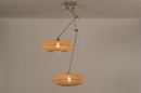 Hanglamp 31241: landelijk, modern, metaal, riet #4