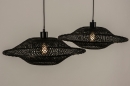 Hanglamp 31245: landelijk, modern, eigentijds klassiek, metaal #4