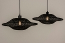 Hanglamp 31245: landelijk, modern, eigentijds klassiek, metaal #5