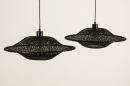 Hanglamp 31245: landelijk, modern, eigentijds klassiek, metaal #6