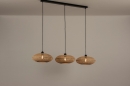 Hanglamp 31247: landelijk, modern, metaal, riet #2