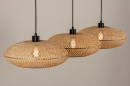 Hanglamp 31247: landelijk, modern, metaal, riet #5