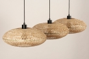 Hanglamp 31247: landelijk, modern, metaal, riet #6