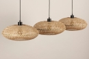 Hanglamp 31247: landelijk, modern, metaal, riet #7