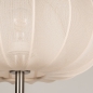 Foto 31278-20: Lampion vloerlamp in staal/rvs met beige kap