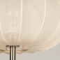 Foto 31278-9 detailfoto: Lampion vloerlamp in staal/rvs met beige kap