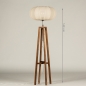 Staande lamp 31280: landelijk, modern, hout, stof #1