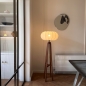 Staande lamp 31280: landelijk, modern, hout, stof #12