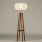 Staande lamp 31280: landelijk, modern, hout, stof #2