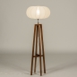 Staande lamp 31280: landelijk, modern, hout, stof #3
