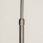 Foto 31284-12: Staande booglamp met ronde beige lampion kap