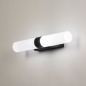 Wandlamp 31287: modern, glas, metaal, zwart #10