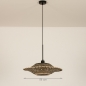 Hanglamp 31290: landelijk, modern, metaal, riet #1