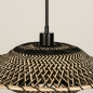 Hanglamp 31290: landelijk, modern, metaal, riet #10