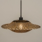 Hanglamp 31290: landelijk, modern, metaal, riet #4