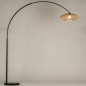 Vloerlamp 31298: landelijk, modern, metaal, riet #3