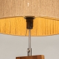 Foto 31308-10 detailfoto: Houten vloerlamp met kap van gevlochten touw