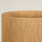Foto 31308-9 detailfoto: Houten vloerlamp met kap van gevlochten touw