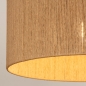 Foto 31311-7: Hanglamp met knikarm in het zwart met kap van gevlochten touw