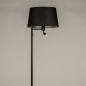 Vloerlamp 31323: modern, stof, metaal, zwart #4