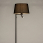 Vloerlamp 31323: modern, stof, metaal, zwart #6
