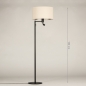 Vloerlamp 31325: landelijk, modern, stof, metaal #1