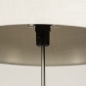 Foto 31341-10 detailfoto: Staande houten vloerlamp in walnoot bruin met witte kap 