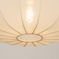Foto 31356-7 detailfoto: Beige knikarm lamp voor aan het plafond met lampion kap in japandi stijl 