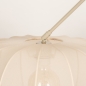 Foto 31356-9 detailfoto: Beige knikarm lamp voor aan het plafond met lampion kap in japandi stijl 