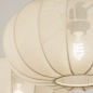Foto 31361-25: Knikarm lamp voor aan het plafond met rustieke lampion kappen