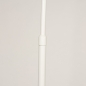 Foto 31364-12: Witte booglamp met beige linnen kap 