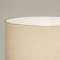 Foto 31398-9 detailfoto: Japandi vloerlamp: beige driepoot vloerlamp met beige linnen lampenkap
